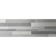   Savoia Mystone Muretto Grigio dekor falburkoló 25x75 cm (SMSER03)