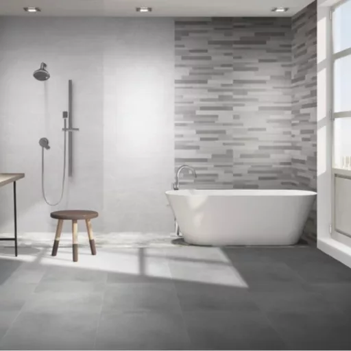 Savoia Mystone Muretto Grigio dekor falburkoló 25x75 cm (SMSER03)