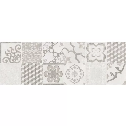 Savoia Mystone Cementina Grigio dekor falburkoló 25x75 cm (SMSER08)