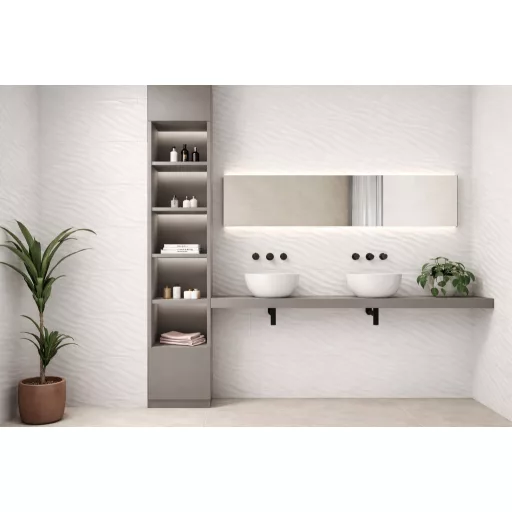 Zafiro Polar White Spiral 30x90 I.o. 1,08m2/