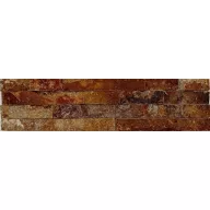 Természetes kőpanel sötétbarna 15x60 cm (ST89RF)