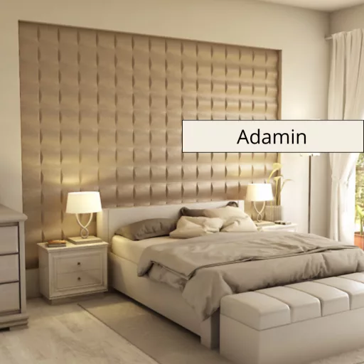 Salta 3D falpanel 40x40cm - Adamin