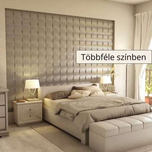 Salta 3D falpanel 40x40cm - Salsa arany