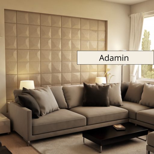 Teide 3D falpanel 40x40cm - Adamin