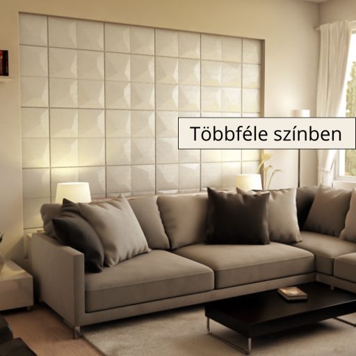 Teide 3D falpanel 40x40cm - Salsa arany