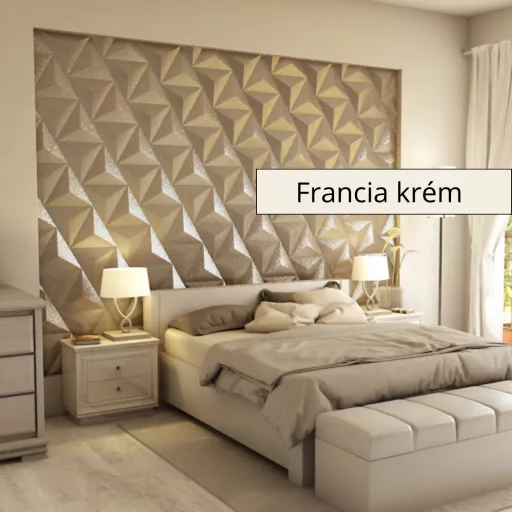 Triacono 3D falpanel 34,8x34,8x34,8cm - többféle színben