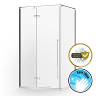   Wellis Sorrento Plus 140 nyílóajtós szögletes zuhanykabin, balos