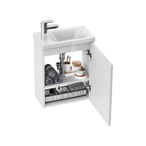 Chrome SD 400 mosdó alatti szekrény ajtaja, bal