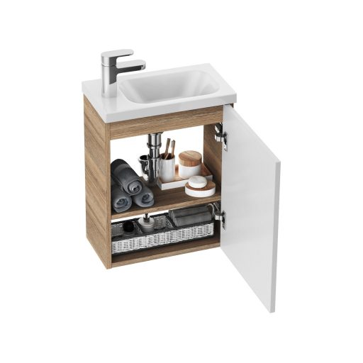 Chrome SD 400 mosdó alatti szekrény ajtaja, bal