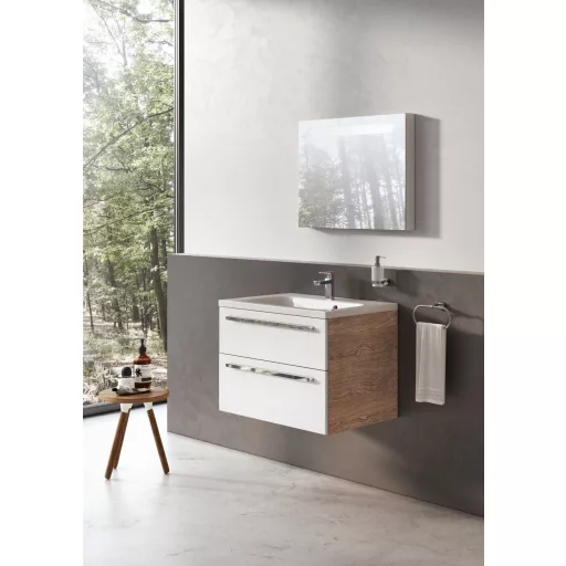 Fürdőszobai tükör Chrome 60 fehér (kifutó termék)