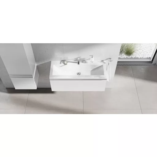 Ravak Clear SD 1000 mosdó alatti szekrény fehér/fehér