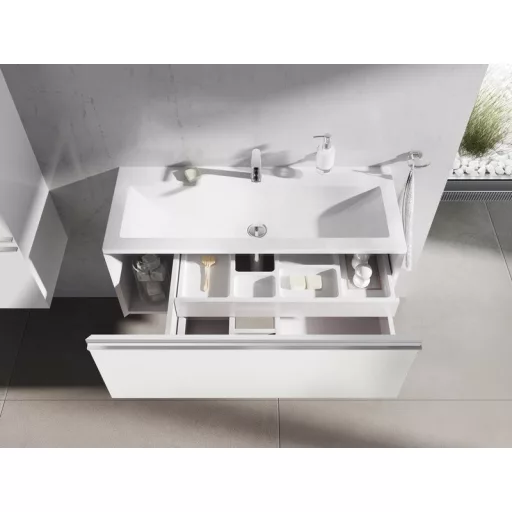 Ravak Clear SD 1000 mosdó alatti szekrény fehér/fehér