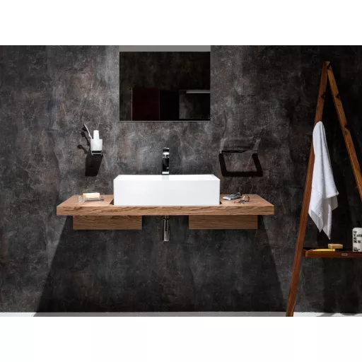 Mosdópult L 120 sötét dió