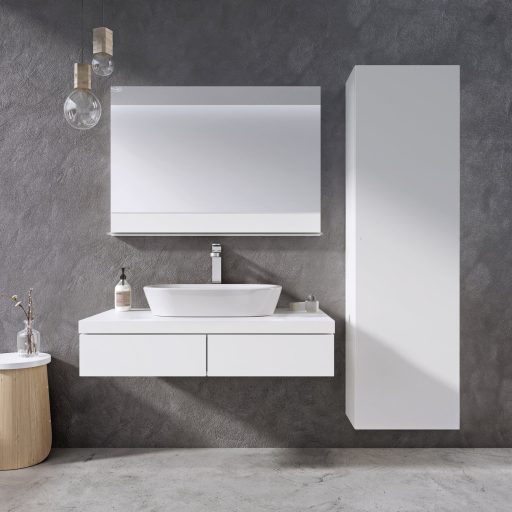 Formy 120 tükör, fehér