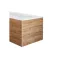 Oldallap MDF 80 J tölgy
