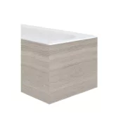 Oldallap MDF 80 J szaténfa