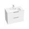 Classic II SD 80 fürdőszobai szekrény mosdó alá fehér/szürke