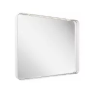 Strip 90x70 fürdőszobai tükör világítással, fehér