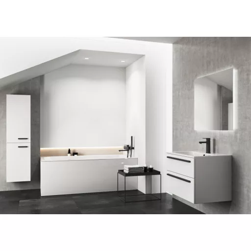 Oldallap MDF 75 B fehér