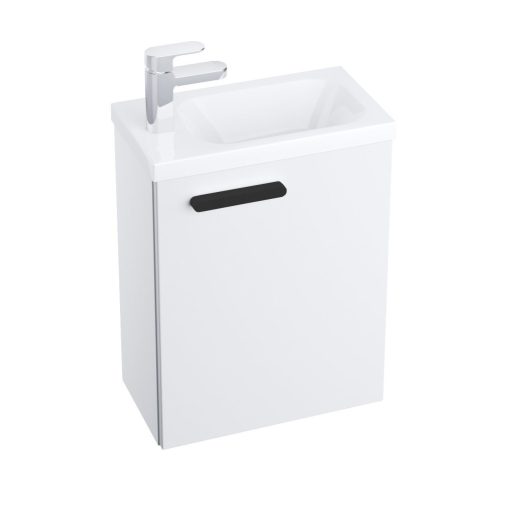 Chrome II SD 40 mosdó alatti szekrénytest fehér, fekete fogantyúval 152 mm (A termék az ajtót nem tertalmazza.)