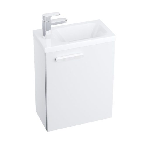 Chrome II SD 40 mosdó alatti szekrénytest fehér, fehér fogantyúval 152 mm (A termék az ajtót nem tertalmazza.)