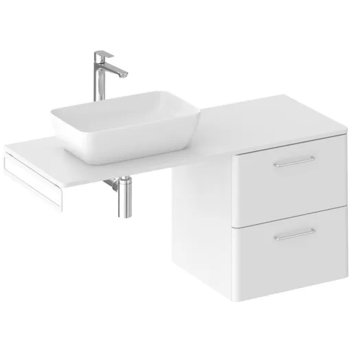 SD Balance II 50 mosdó alatti szekrények fehér