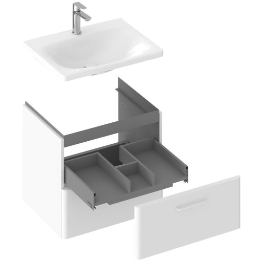 SD Balance II 60 mosdó alatti szekrények fehér