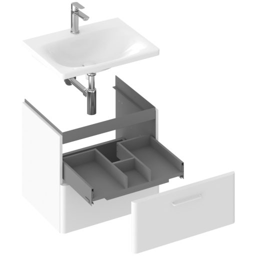 SD Balance II 80 mosdó alatti szekrények fehér