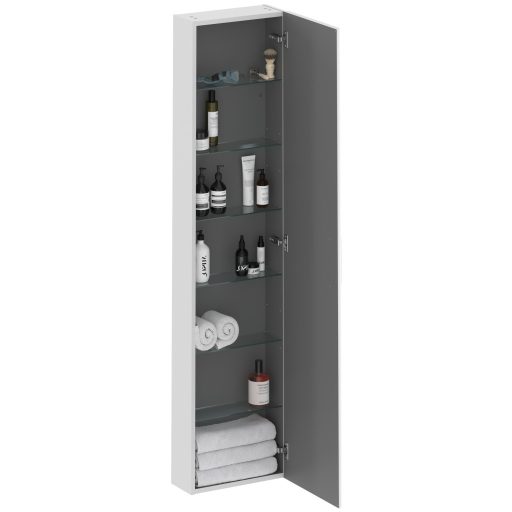 SB Balance II 40 fali magas szekrények fehér