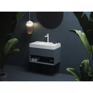 SD Lite 80 fürdőszobai szekrény mosdó alá Deepsea Blue