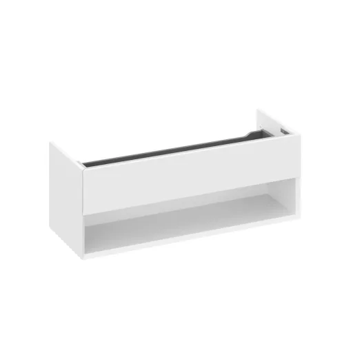 SD Lite 120 fürdőszobai szekrény mosdó alá fehér