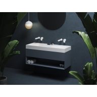 SD Lite 120 fürdőszobai szekrény mosdó alá Deepsea Blue