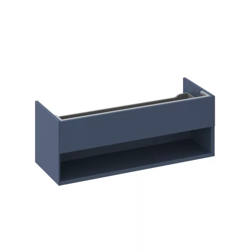 SD Lite 120 fürdőszobai szekrény mosdó alá Deepsea Blue