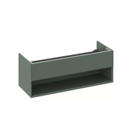 SD Lite 120 fürdőszobai szekrény mosdó alá Grey Green