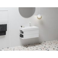 SD Lite 80 B fürdőszobai szekrény mosdó alá fehér