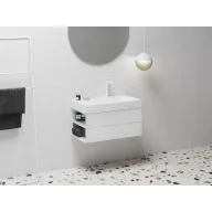 SD Lite 80 B fürdőszobai szekrény mosdó alá fehér