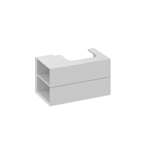 SD Lite 80 B fürdőszobai szekrény mosdó alá Smoke Grey
