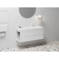 SD Lite 120 B fürdőszobai szekrény mosdó alá fehér