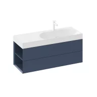   SD Lite 120 B fürdőszobai szekrény mosdó alá Deepsea Blue