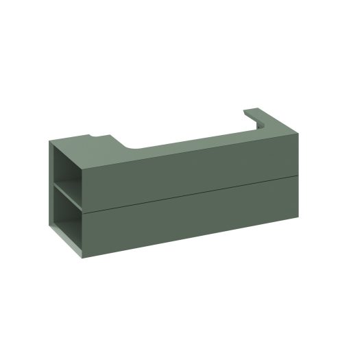 SD Lite 120 B fürdőszobai szekrény mosdó alá Grey Green