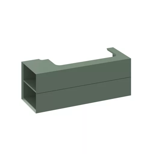 SD Lite 120 B fürdőszobai szekrény mosdó alá Grey Green