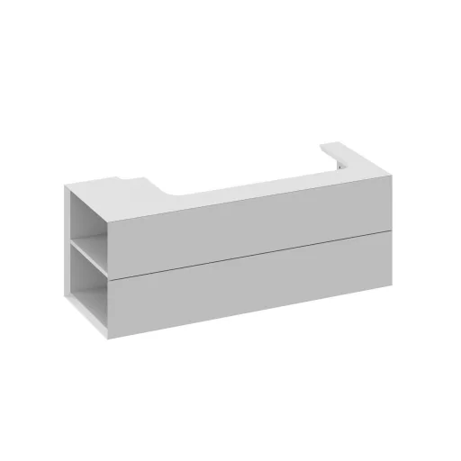 SD Lite 120 B fürdőszobai szekrény mosdó alá Smoke Grey