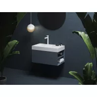   SD Lite 80 J fürdőszobai szekrény mosdó alá Deepsea Blue