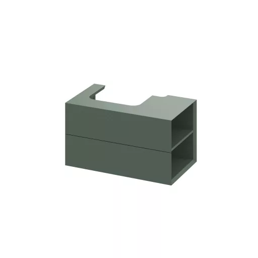 SD Lite 80 J fürdőszobai szekrény mosdó alá Grey Green