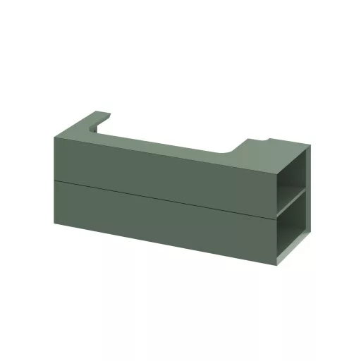 SD Lite 120 J fürdőszobai szekrény mosdó alá Grey Green