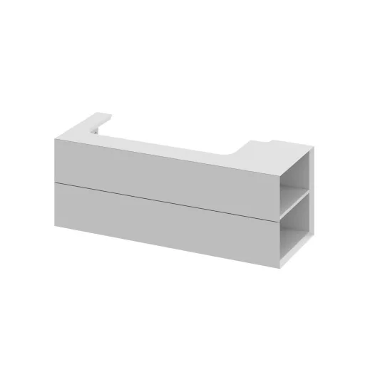 SD Lite 120 J fürdőszobai szekrény mosdó alá Smoke Grey