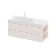   SD Lite 120 J fürdőszobai szekrény mosdó alá Alabaster Pink