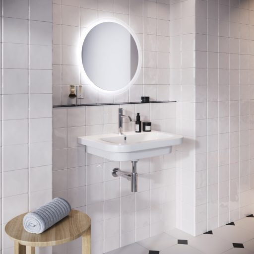 Krómozott mosdószifon