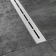 OZ Ravak Runway 105 zuhanyfolyóka rozsdamentes acél