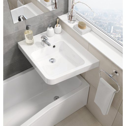 Mosdólefolyó Click-Clack, alacsony, króm